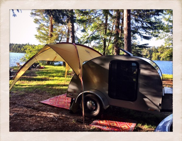 Spacious site with great lake access